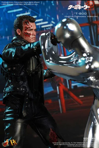 Movie Masterpiece DX - Terminator 2 1/6 Scale Figure T800 Battle Damaged Versionㅤ – Gantaku – ActionFigure Brasil