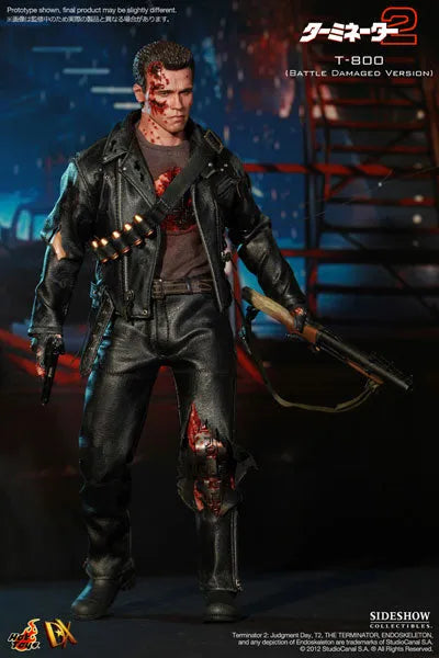 Movie Masterpiece DX - Terminator 2 1/6 Scale Figure T800 Battle Damaged Versionㅤ – Gantaku – ActionFigure Brasil