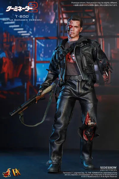 Movie Masterpiece DX - Terminator 2 1/6 Scale Figure T800 Battle Damaged Versionㅤ – Gantaku – ActionFigure Brasil