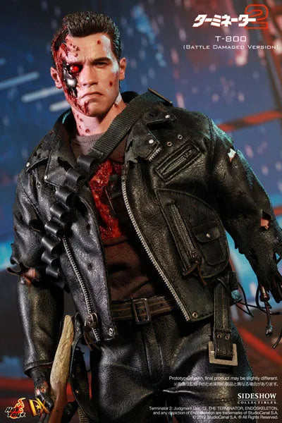 Movie Masterpiece DX - Terminator 2 1/6 Scale Figure T800 Battle Damaged Versionㅤ – Gantaku – ActionFigure Brasil