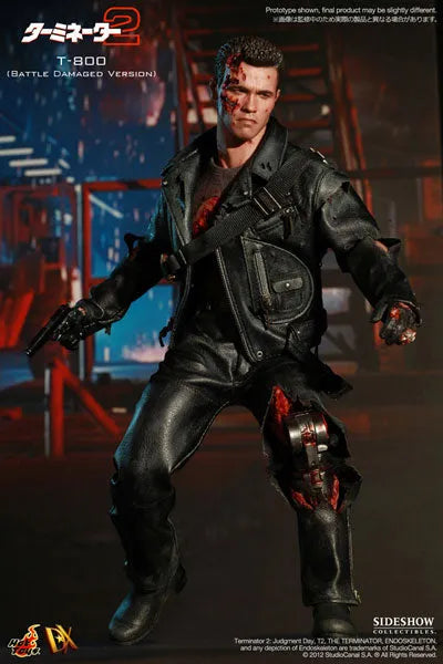 Movie Masterpiece DX - Terminator 2 1/6 Scale Figure T800 Battle Damaged Versionㅤ – Gantaku – ActionFigure Brasil
