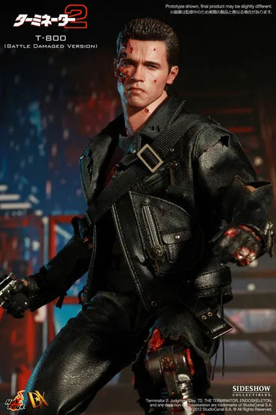Movie Masterpiece DX - Terminator 2 1/6 Scale Figure T800 Battle Damaged Versionㅤ – Gantaku – ActionFigure Brasil