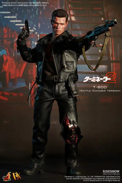Movie Masterpiece DX - Terminator 2 1/6 Scale Figure T800 Battle Damaged Versionㅤ – Gantaku – ActionFigure Brasil