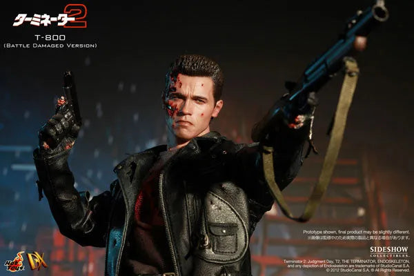 Movie Masterpiece DX - Terminator 2 1/6 Scale Figure T800 Battle Damaged Versionㅤ – Gantaku – ActionFigure Brasil