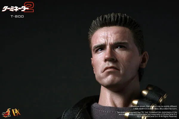 Movie Masterpiece DX - Terminator 2 1/6 Scale Figure T800 (Regular Edition)ㅤ – ホットトイズxサイドショウ – ActionFigure Brasil