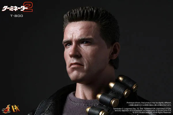 Movie Masterpiece DX - Terminator 2 1/6 Scale Figure T800 (Regular Edition)ㅤ – ホットトイズxサイドショウ – ActionFigure Brasil