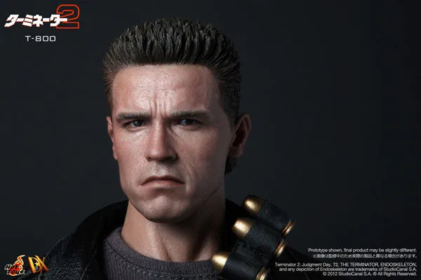 Movie Masterpiece DX - Terminator 2 1/6 Scale Figure T800 (Regular Edition)ㅤ – ホットトイズxサイドショウ – ActionFigure Brasil