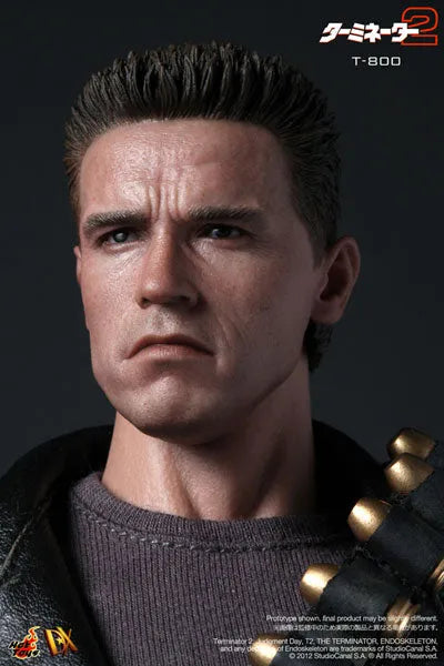 Movie Masterpiece DX - Terminator 2 1/6 Scale Figure T800 (Regular Edition)ㅤ – ホットトイズxサイドショウ – ActionFigure Brasil