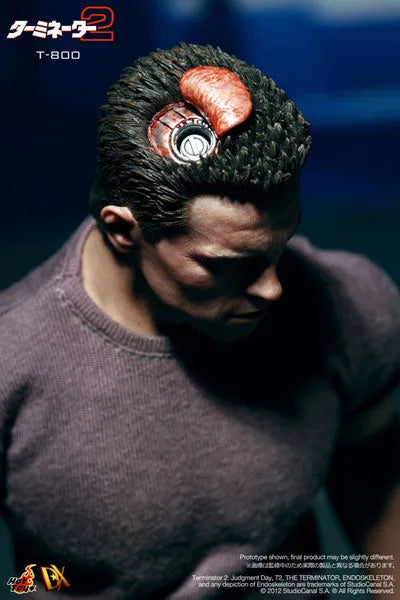 Movie Masterpiece DX - Terminator 2 1/6 Scale Figure T800 (Regular Edition)ㅤ – ホットトイズxサイドショウ – ActionFigure Brasil