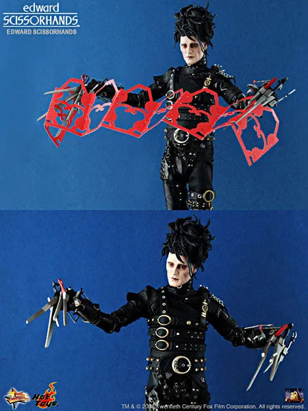 Movie Masterpiece Edward Scissorhands 1/6 Scale, Figure Edward, Edward Scissorhands Single Itemㅤ – Hot Toys – ActionFigure Brasil