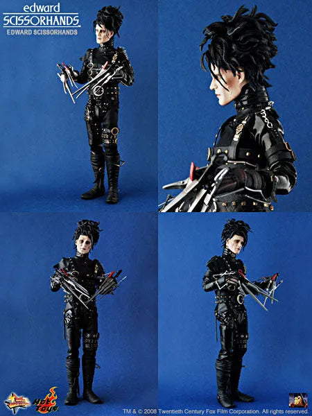Movie Masterpiece Edward Scissorhands 1/6 Scale, Figure Edward, Edward Scissorhands Single Itemㅤ – Hot Toys – ActionFigure Brasil