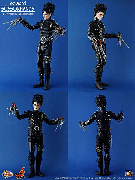 Movie Masterpiece Edward Scissorhands 1/6 Scale, Figure Edward, Edward Scissorhands Single Itemㅤ – Hot Toys – ActionFigure Brasil