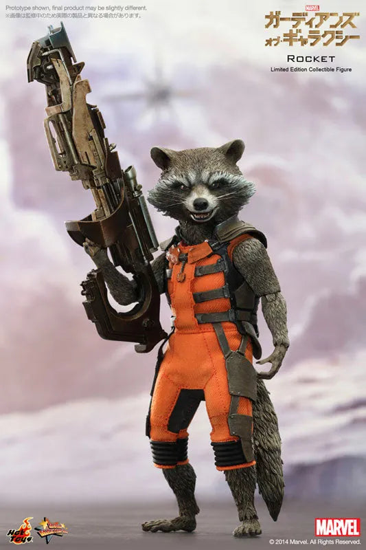 Movie Masterpiece - Guardians of the Galaxy 1/6 Scale Figure: Rocketㅤ – Gantaku – ActionFigureBrasil