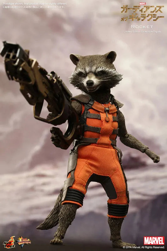 Movie Masterpiece - Guardians of the Galaxy 1/6 Scale Figure: Rocketㅤ – Gantaku – ActionFigureBrasil