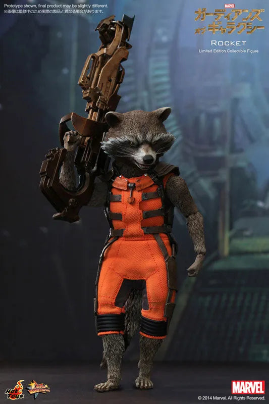 Movie Masterpiece - Guardians of the Galaxy 1/6 Scale Figure: Rocketㅤ – Gantaku – ActionFigureBrasil