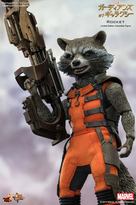 Movie Masterpiece - Guardians of the Galaxy 1/6 Scale Figure: Rocketㅤ – Gantaku – ActionFigureBrasil