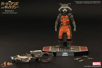Movie Masterpiece - Guardians of the Galaxy 1/6 Scale Figure: Rocketㅤ – Puella Magi Madoka Magica – ActionFigureBrasil — detalhe do produto