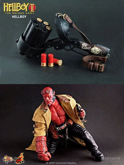 Movie Masterpiece - Hellboy 2: Hellboy 1/6 Scale Figureㅤ – Gantaku – ActionFigure Brasil — close