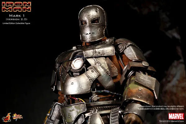 Movie Masterpiece - Iron Man 1/6 Scale Figure: Iron Man Mark 1 (Version 2.0)ㅤ – Gantaku – ActionFigure Brasil