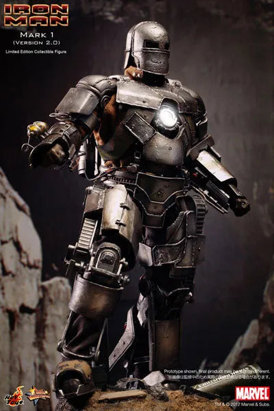 Movie Masterpiece - Iron Man 1/6 Scale Figure: Iron Man Mark 1 (Version 2.0)ㅤ – Gantaku – ActionFigure Brasil