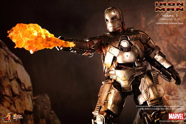 Movie Masterpiece - Iron Man 1/6 Scale Figure: Iron Man Mark 1 (Version 2.0)ㅤ – Gantaku – ActionFigure Brasil