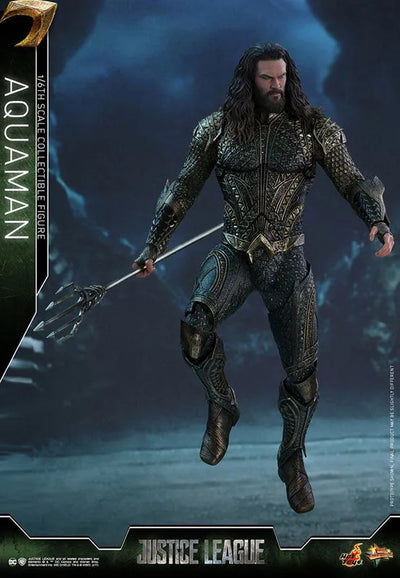 Movie Masterpiece "Justice League" 1/6 Scale Figure Aquaman(Provisional Pre-order)ㅤ – Hot Toys – ActionFigure Brasil — ângulo diferente