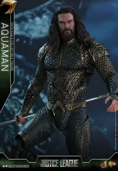 Movie Masterpiece "Justice League" 1/6 Scale Figure Aquaman(Provisional Pre-order)ㅤ – Hot Toys – ActionFigure Brasil — acessórios