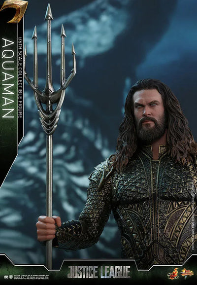 Movie Masterpiece "Justice League" 1/6 Scale Figure Aquaman(Provisional Pre-order)ㅤ – Hot Toys – ActionFigure Brasil — com base expositora
