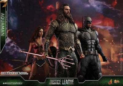 Movie Masterpiece "Justice League" 1/6 Scale Figure Aquaman(Provisional Pre-order)ㅤ – Hot Toys – ActionFigure Brasil — ângulo diferente