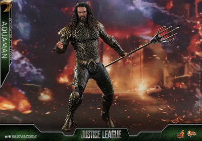 Movie Masterpiece "Justice League" 1/6 Scale Figure Aquaman(Provisional Pre-order)ㅤ – Hot Toys – ActionFigure Brasil — detalhe do produto