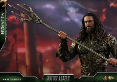 Movie Masterpiece "Justice League" 1/6 Scale Figure Aquaman(Provisional Pre-order)ㅤ – Hot Toys – ActionFigure Brasil — embalagem