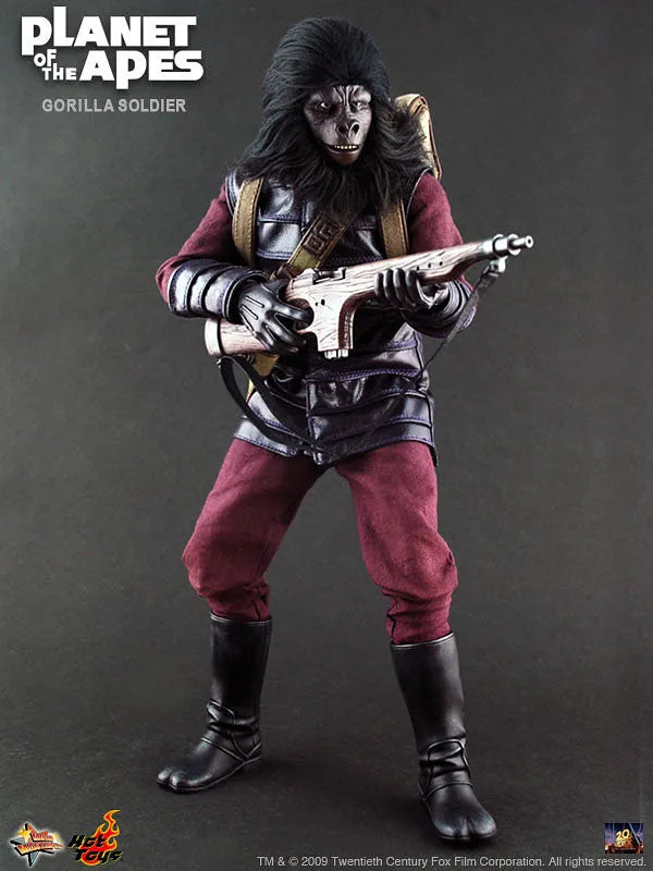 Movie Masterpiece - Planet Of The Apes 1/6 Scale Figure: Gorilla Soldierㅤ – Hot Toys – ActionFigure Brasil