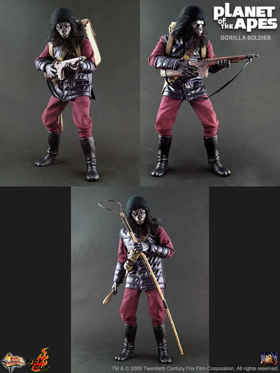 Movie Masterpiece - Planet Of The Apes 1/6 Scale Figure: Gorilla Soldierㅤ – Hot Toys – ActionFigure Brasil — acessórios