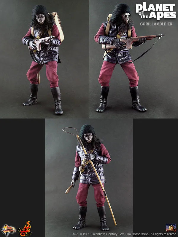 Movie Masterpiece - Planet Of The Apes 1/6 Scale Figure: Gorilla Soldierㅤ – Hot Toys – ActionFigure Brasil