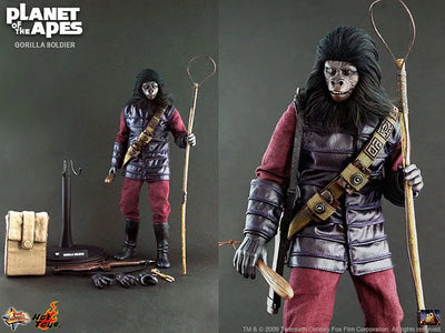 Movie Masterpiece - Planet Of The Apes 1/6 Scale Figure: Gorilla Soldierㅤ – Hot Toys – ActionFigure Brasil — ambientada