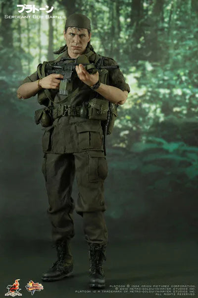 Movie Masterpiece - Platoon 1/6 Scale Figure: Sergeant Barnesㅤ – Gantaku – ActionFigure Brasil