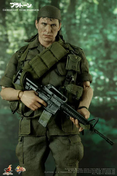 Movie Masterpiece - Platoon 1/6 Scale Figure: Sergeant Barnesㅤ – Gantaku – ActionFigure Brasil