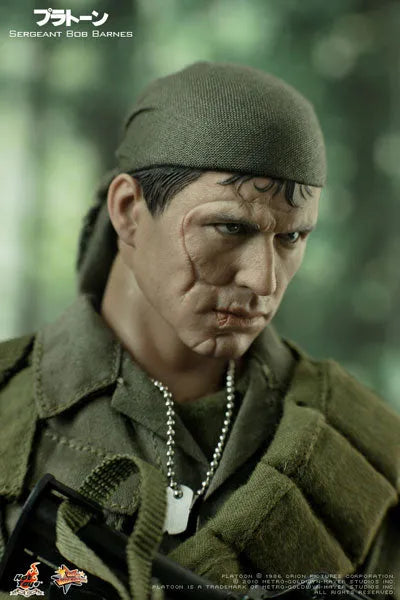 Movie Masterpiece - Platoon 1/6 Scale Figure: Sergeant Barnesㅤ – Gantaku – ActionFigure Brasil