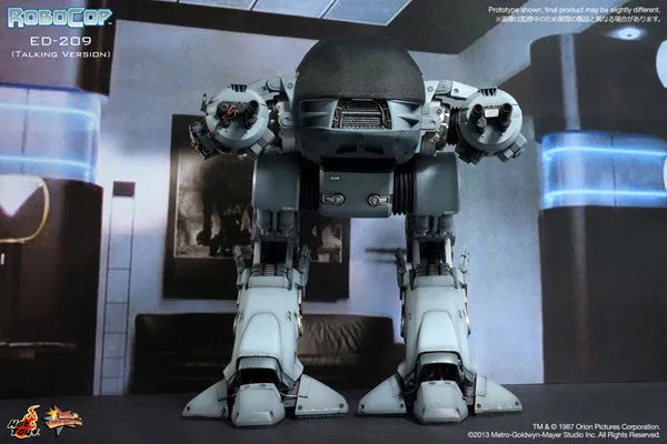 Movie Masterpiece - Robocop 1/6 Scale Figure: ED209 (Talking Edition)ㅤ – Gantaku – ActionFigure Brasil
