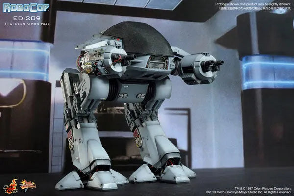 Movie Masterpiece - Robocop 1/6 Scale Figure: ED209 (Talking Edition)ㅤ – Gantaku – ActionFigure Brasil