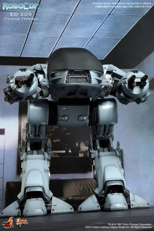 Movie Masterpiece - Robocop 1/6 Scale Figure: ED209 (Talking Edition)ㅤ – Gantaku – ActionFigure Brasil