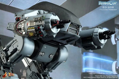 Movie Masterpiece - Robocop 1/6 Scale Figure: ED209 (Talking Edition)ㅤ – Gantaku – ActionFigureBrasil — ângulo diferente