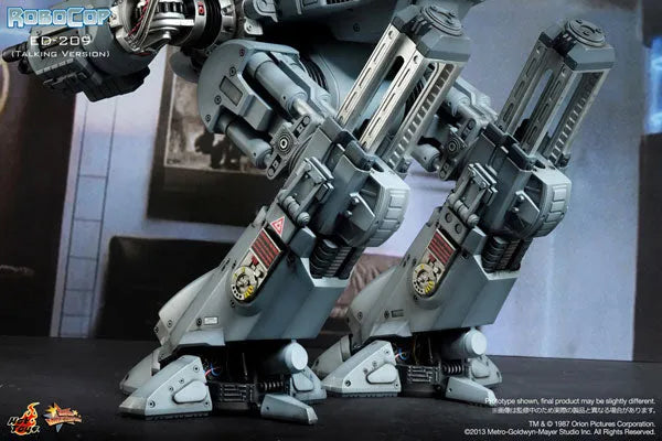 Movie Masterpiece - Robocop 1/6 Scale Figure: ED209 (Talking Edition)ㅤ – Gantaku – ActionFigure Brasil