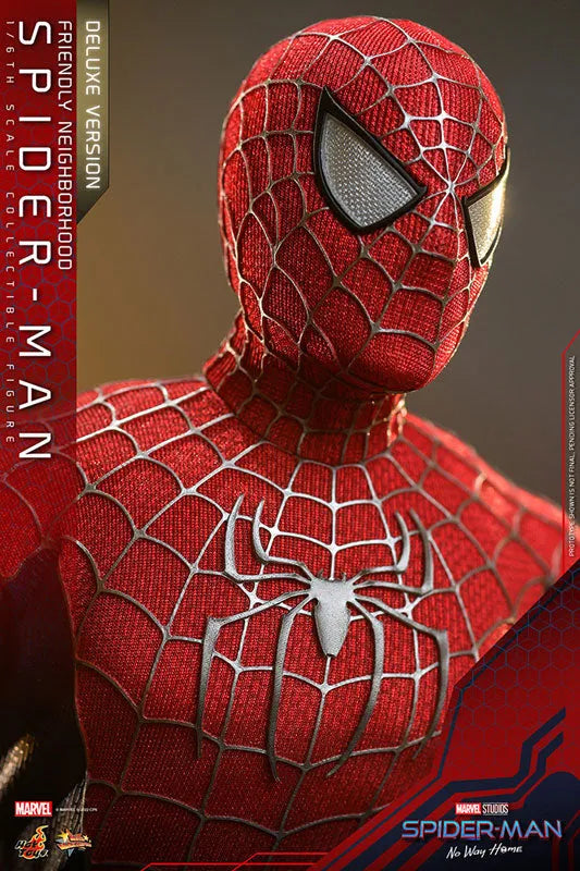 Movie Masterpiece - Spider-Man: No Way Home - Friendly Neighborhood Spider-Man - 1/6 - Deluxe Version (Hot Toys)ㅤ – Hot Toys – ActionFigure Brasil