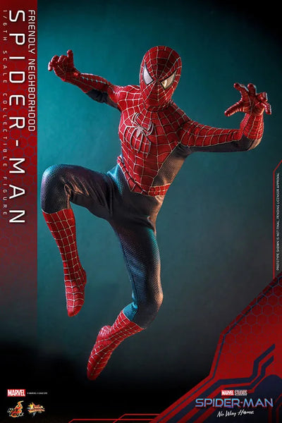 Movie Masterpiece - Spider-Man: No Way Home - Friendly Neighborhood Spider-Man - 1/6 (Hot Toys)ㅤ – Hot Toys – ActionFigureBrasil — detalhe do produto