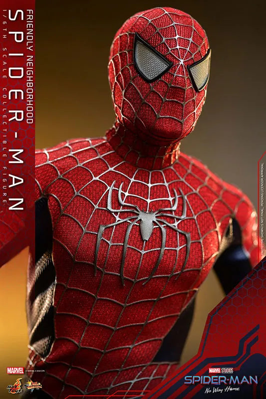 Movie Masterpiece - Spider-Man: No Way Home - Friendly Neighborhood Spider-Man - 1/6 (Hot Toys)ㅤ – Hot Toys – ActionFigure Brasil