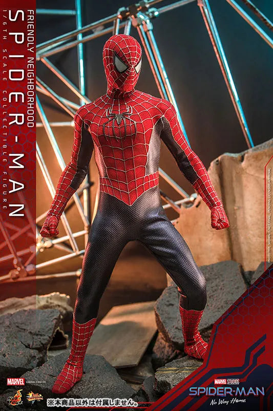 Movie Masterpiece - Spider-Man: No Way Home - Friendly Neighborhood Spider-Man - 1/6 (Hot Toys)ㅤ – Hot Toys – ActionFigure Brasil