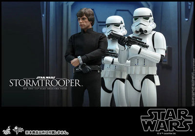 Movie Masterpiece "Star Wars" 1/6 Stormtrooperㅤ – Hot Toys – ActionFigureBrasil — ângulo diferente