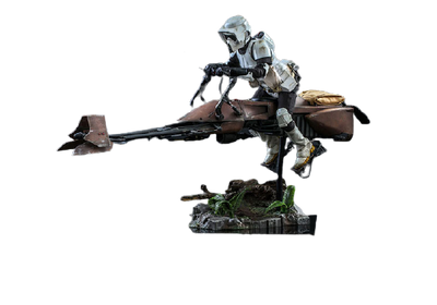 Movie Masterpiece - Star Wars / Episode VI Return Of The Jedi - Scout Trooper & Speeder Bike -1/6 (Hot Toys)ㅤ – Hot Toys – ActionFigureBrasil
