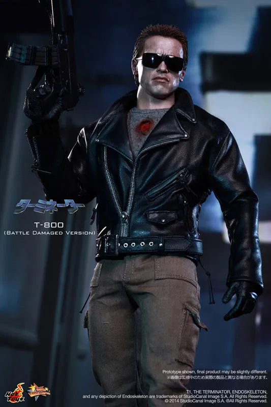 Movie Masterpiece - Terminator 1/6 Scale Figure: Terminator T-800 (Battle Damaged Version)ㅤ – Gantaku – ActionFigure Brasil